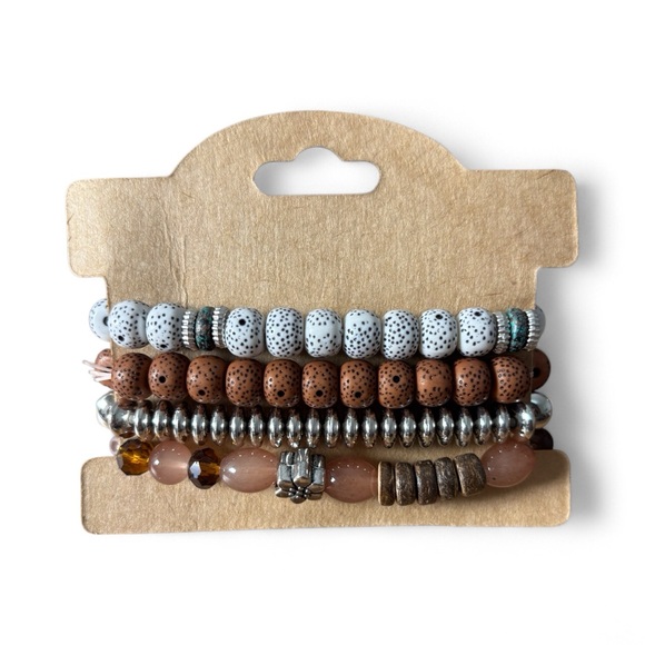 Fashion Jewelry Bohemian Charm Bracelet Set - Picture 6 of 6